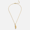Golden Seahorse Pendant Necklace