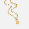Heart Lock Pendant Necklace